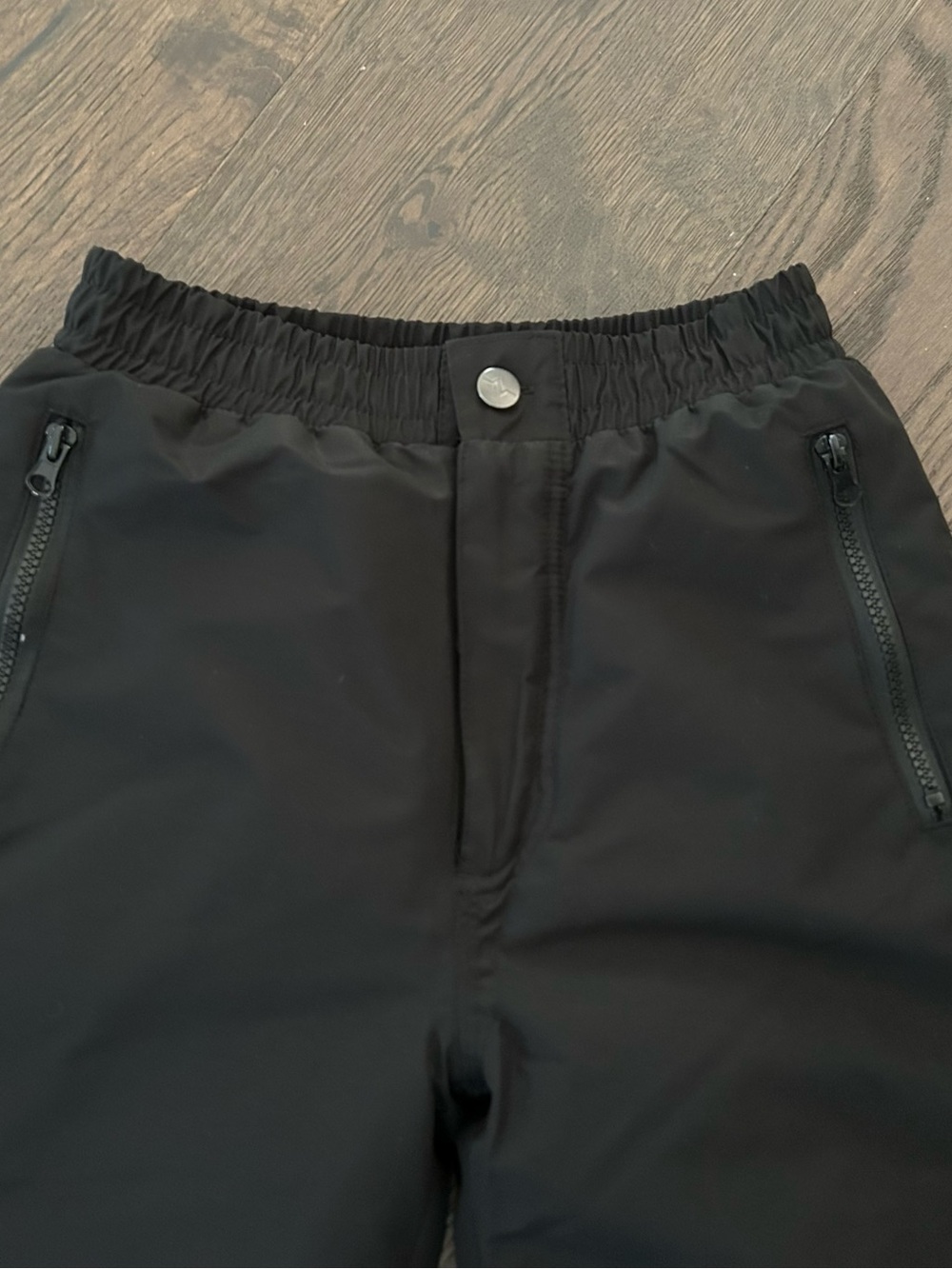 Pulse Boys L 14/16 Black Insulated Ski Snowboard Snow Pants Winter - Picture 4 of 4